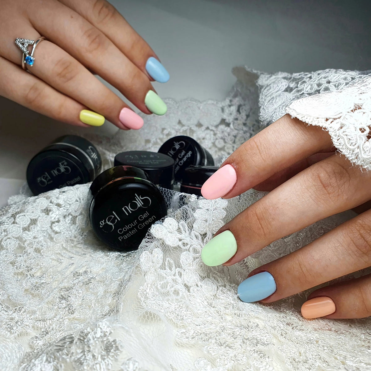 Colour Gel Pastel Green | Gel Colorat Unghii UV/LED