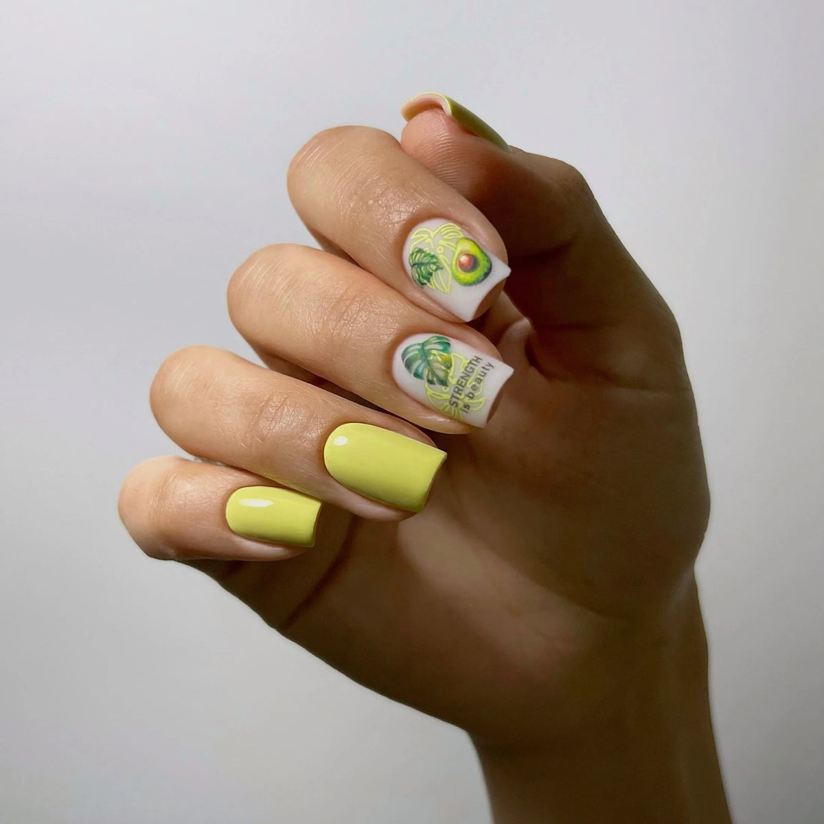 Gel Couleur Pastel Jaune Iris | Gel Coloré pour Ongles UV/LED