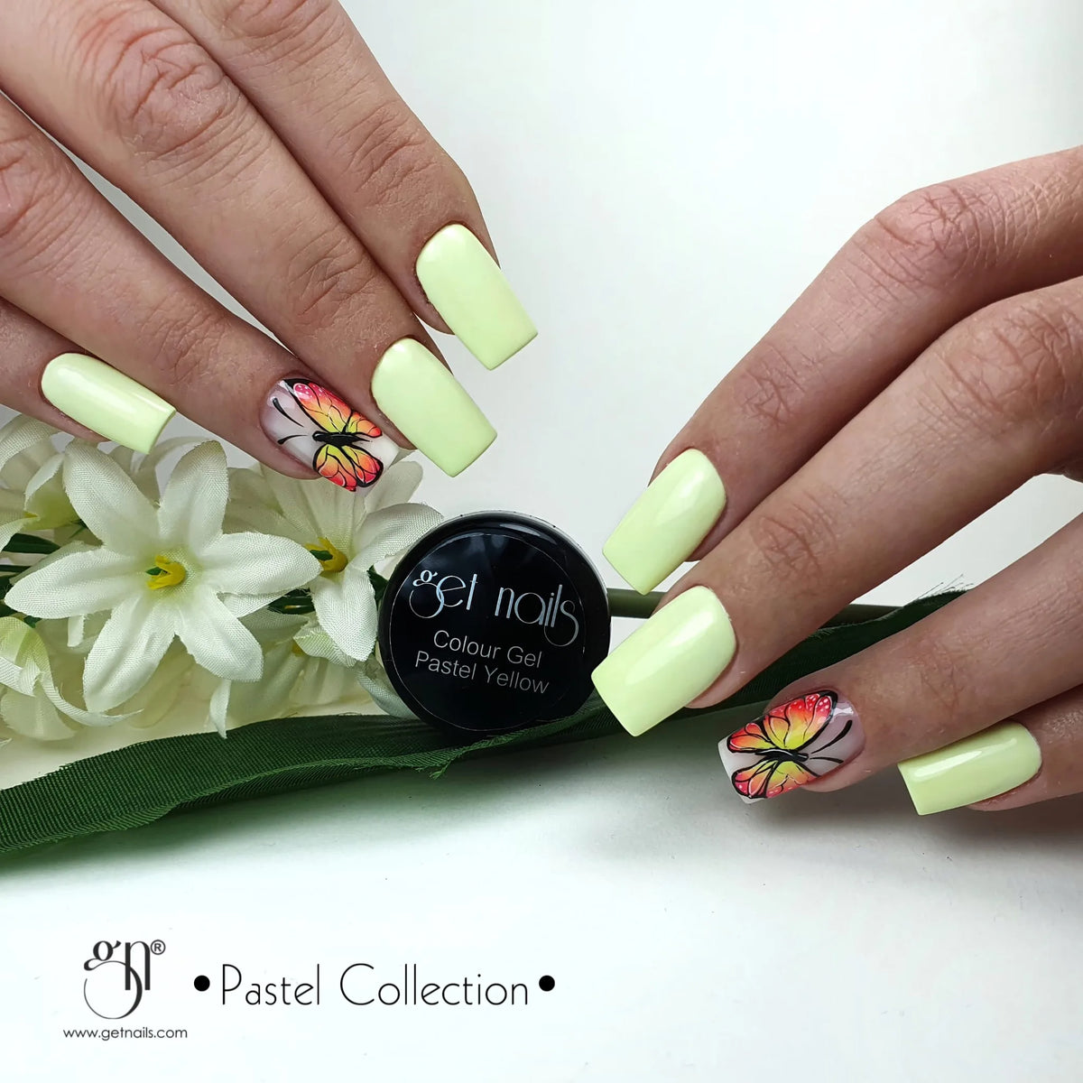 Colour Gel Pastel Yellow | Gel Colorat Unghii UV/LED