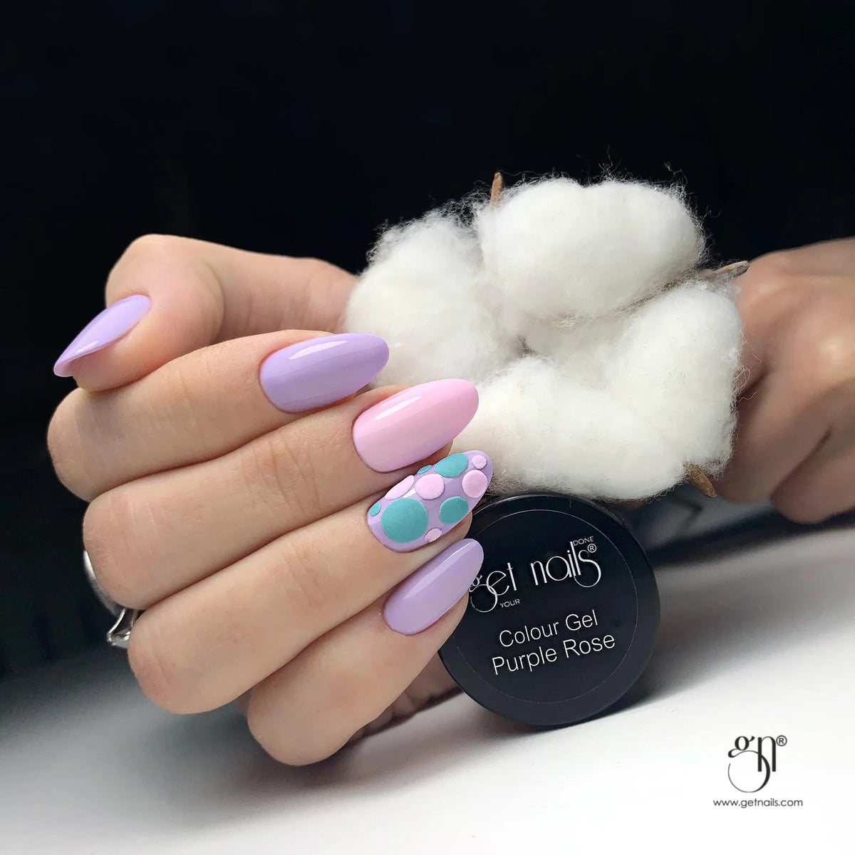 Gel couleur Purple Rose | Gel coloré UV/LED