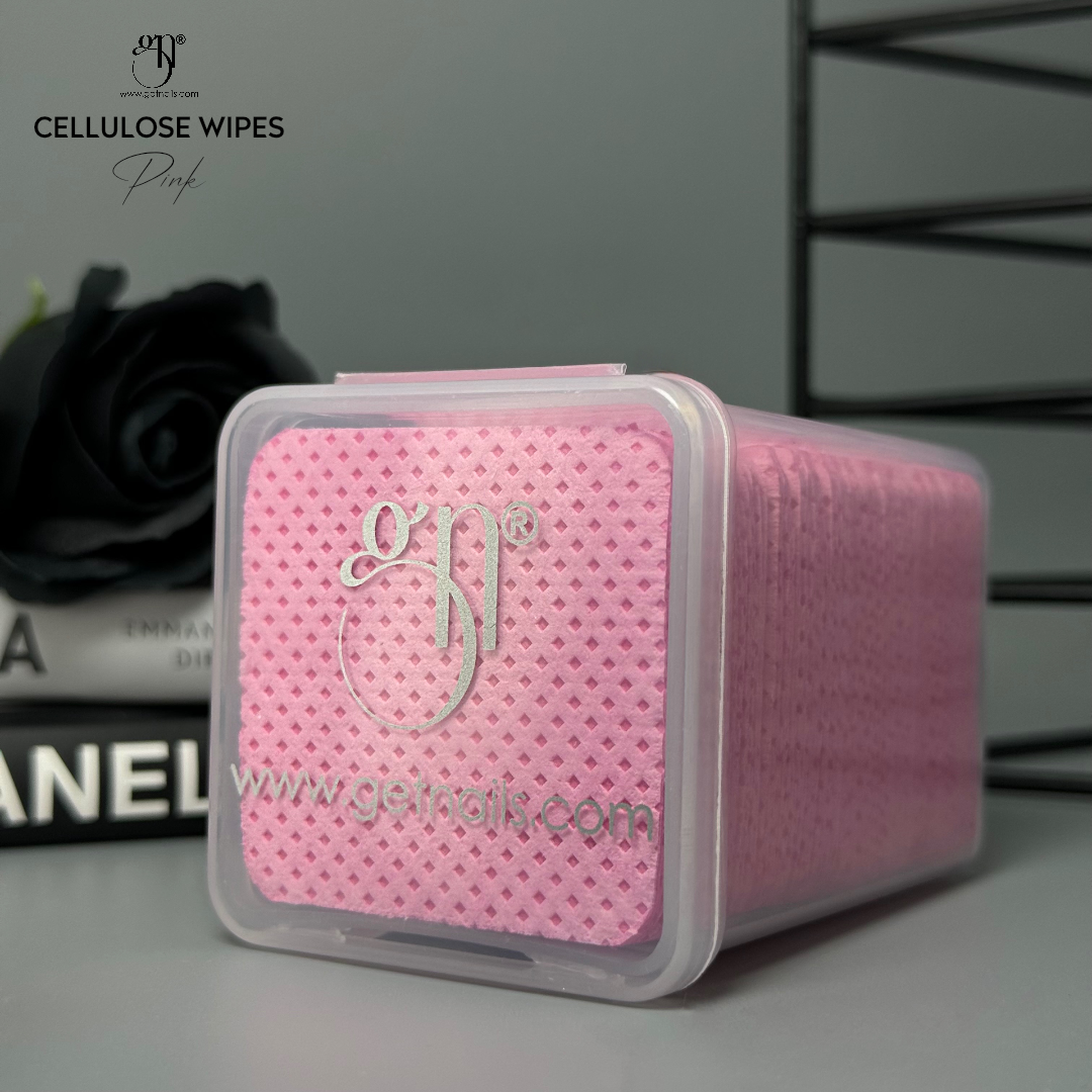 Cellulose Wipes Pink, 200 pcs.