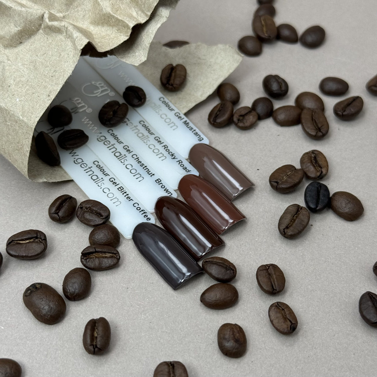 Gel couleur Bitter Coffee UV/LED