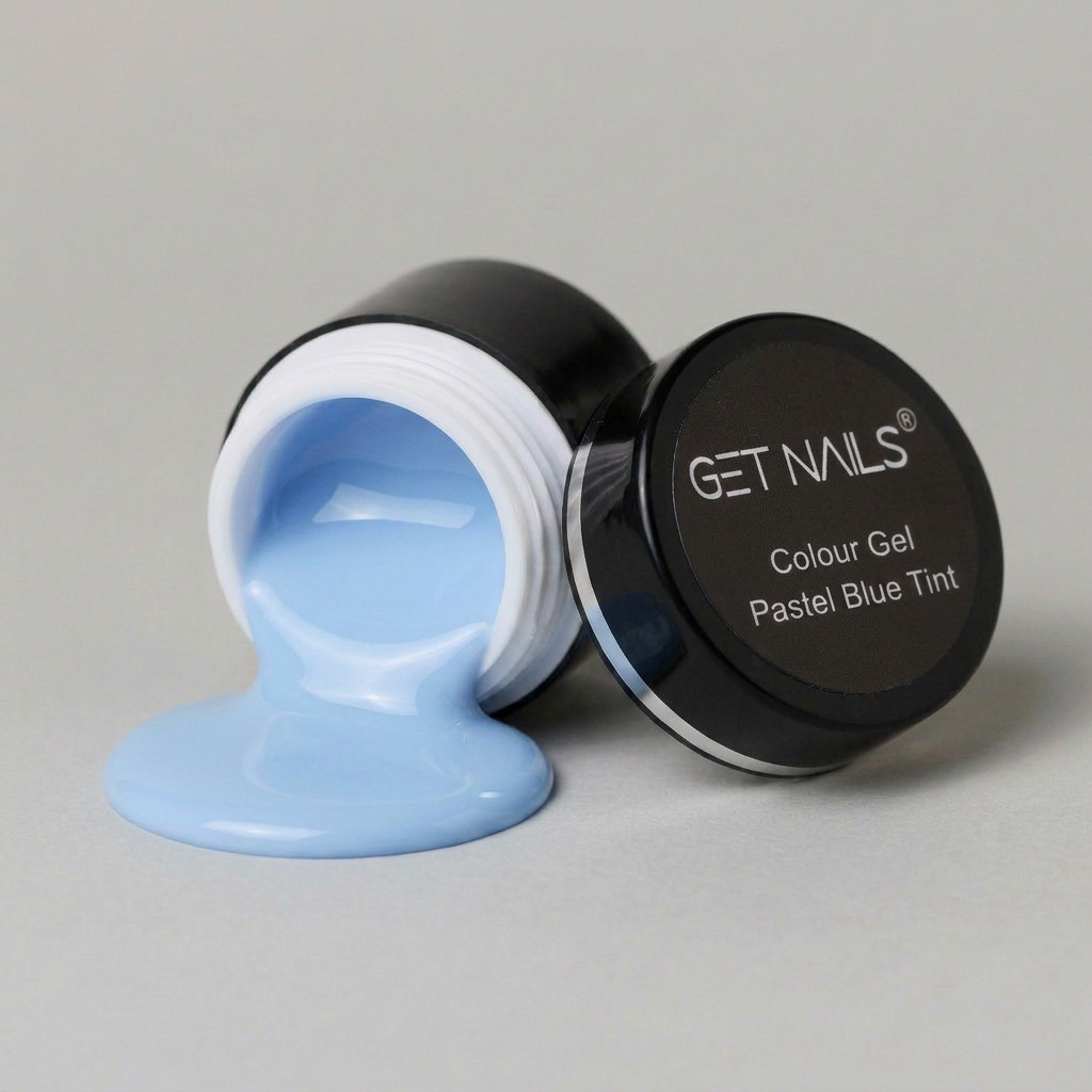 Gel de couleur pastel bleu | Gel Coloré pour Ongles UV/LED