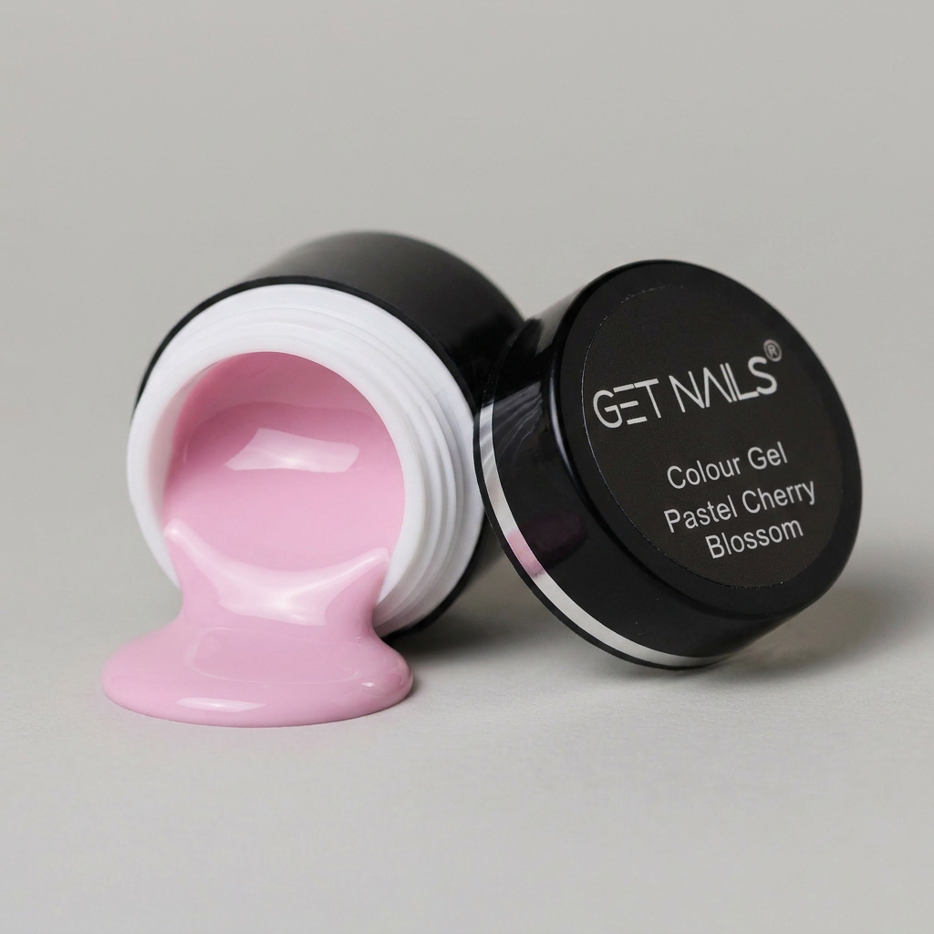 Gel Couleur Pastel Cerisier | Gel Coloré pour Ongles UV/LED