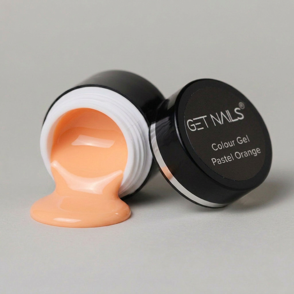 Colour Gel Pastel Orange | Gel Colorat Unghii UV/LED
