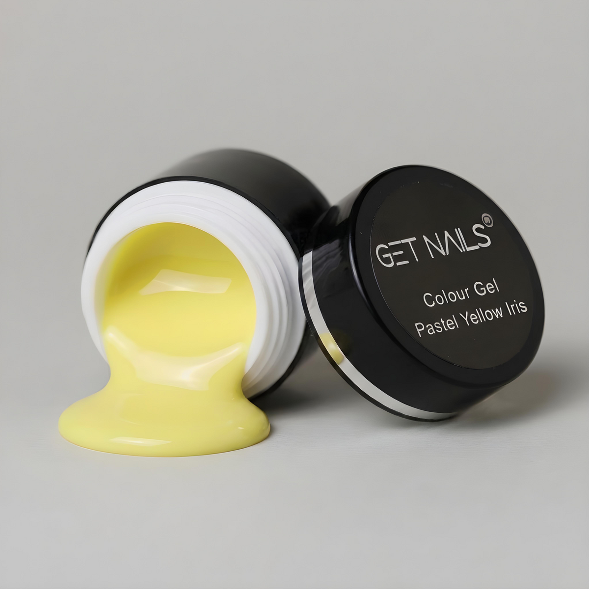 Colour Gel Pastel Yellow Iris | UV/LED Nail Colour Gel