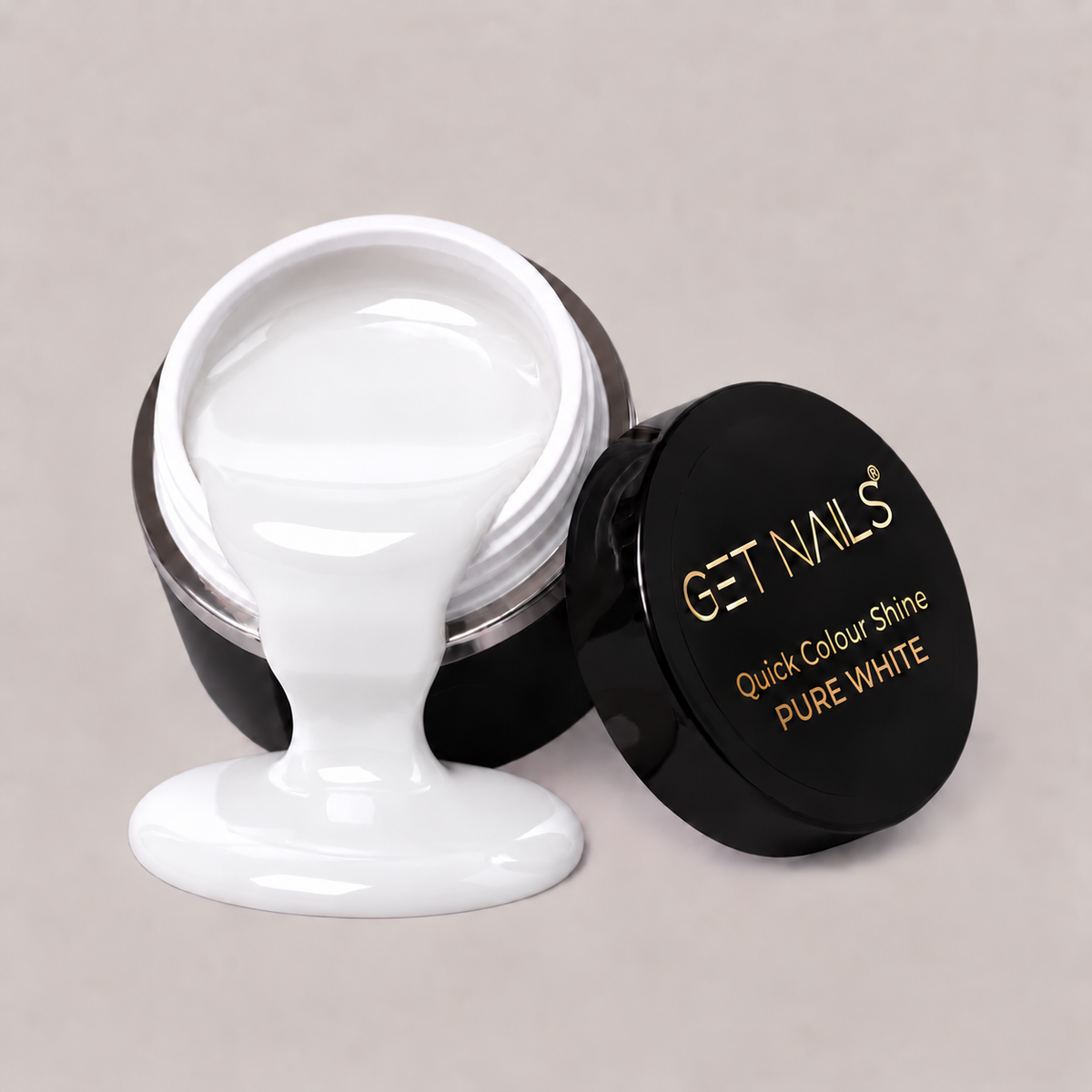 Colour Gel Quick Colour Shine Pure White 5g Get Nails