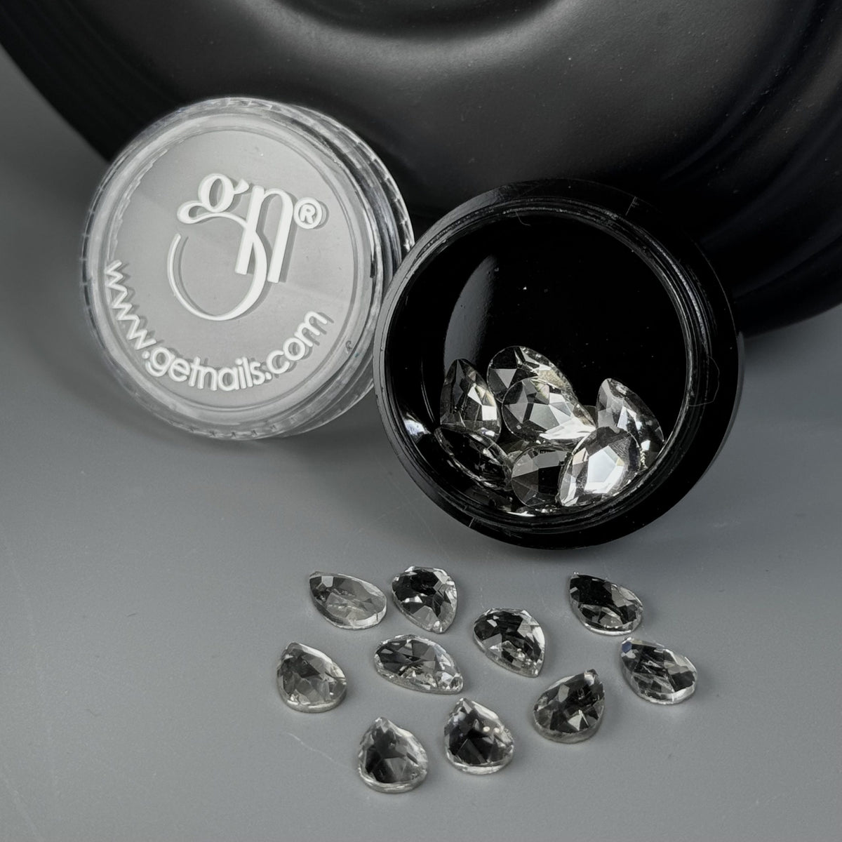 Crystal Bling Silver, 20 pcs.