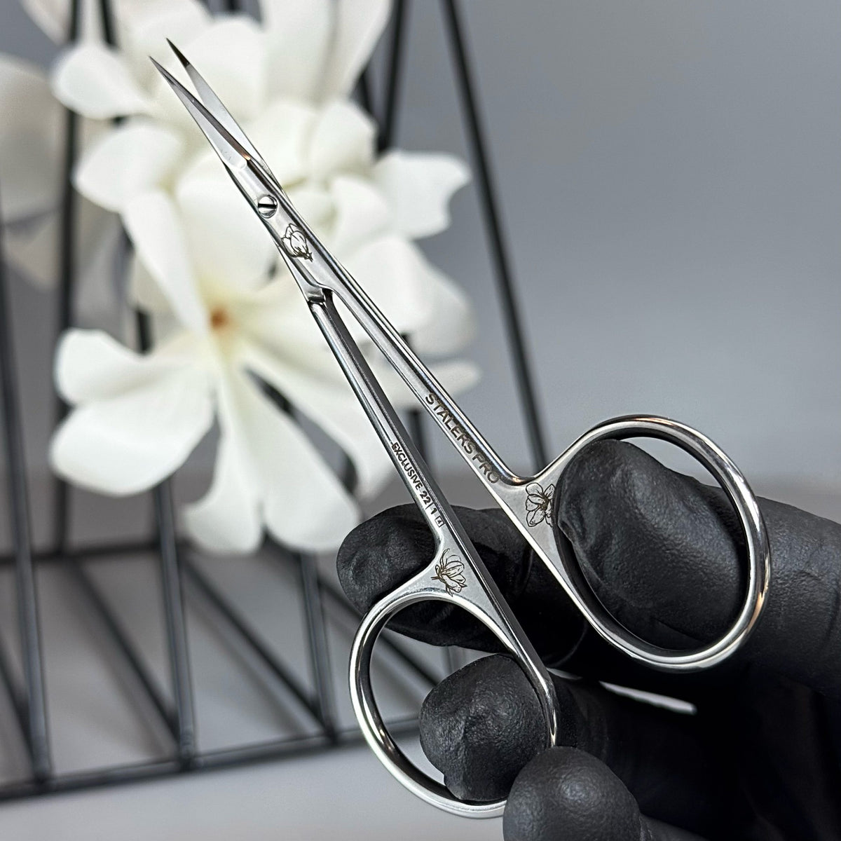 Cuticle Scissors Staleks Exclusive Magnolia