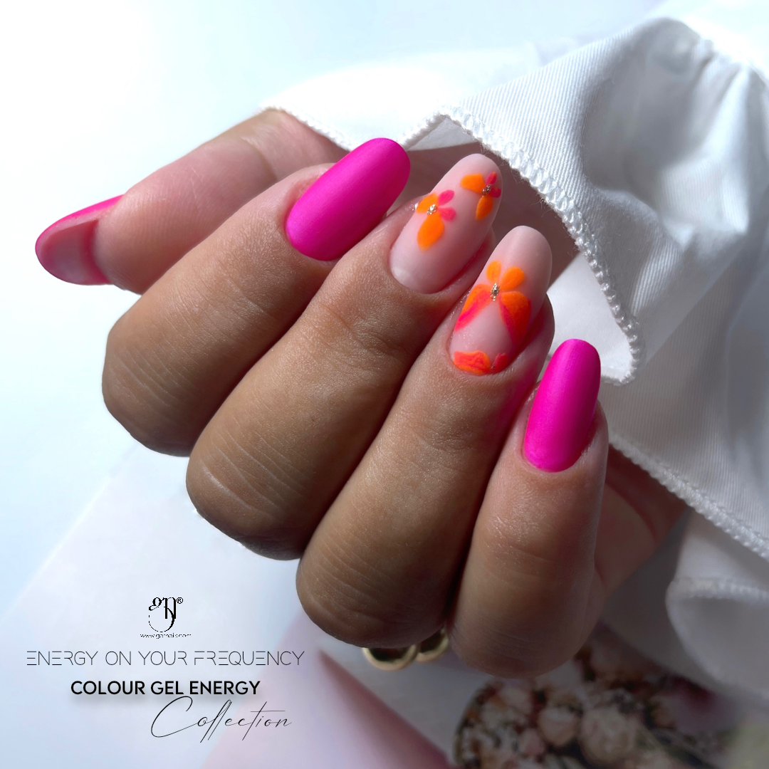 Gel Couleur Énergie Magenta | Gel Coloré UV/LED