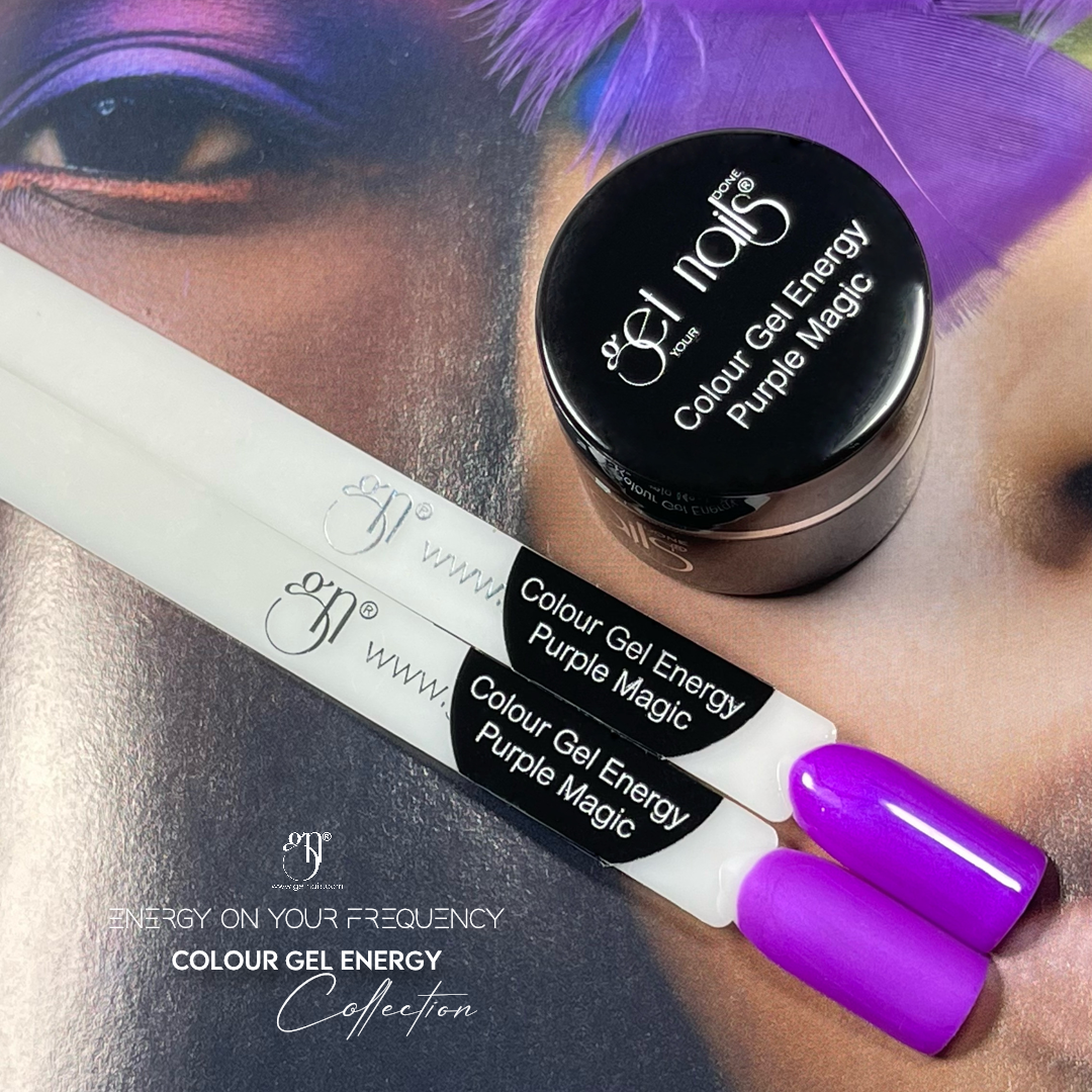 Gel Couleur Energy Purple Magic | Gel Coloré UV/LED