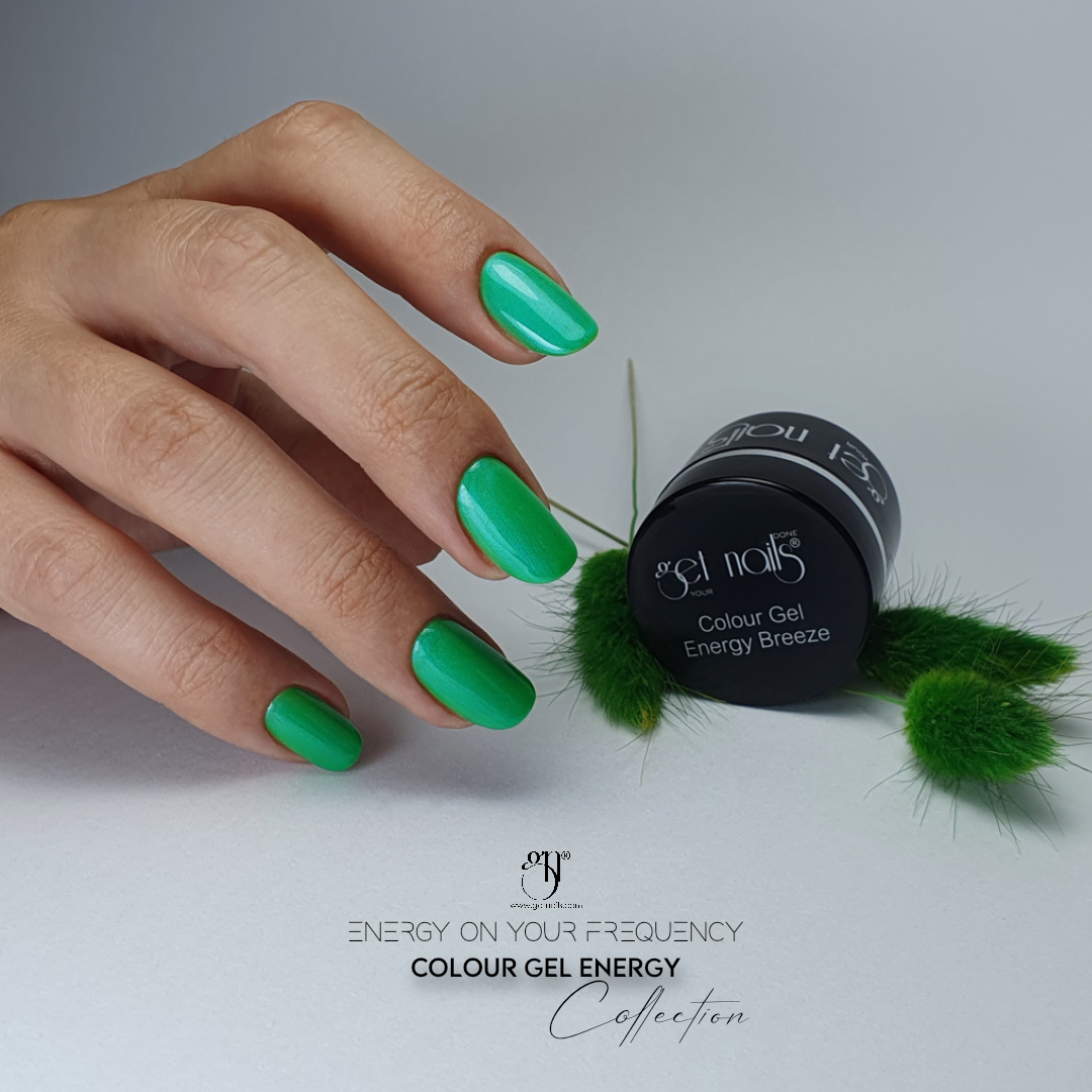 Gel Couleur Énergie Breeze | Gel Coloré UV/LED