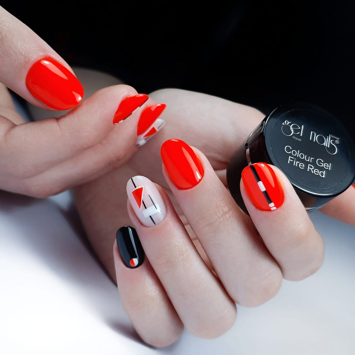 Colour Gel Fire Red | Gel Colorat UV/LED