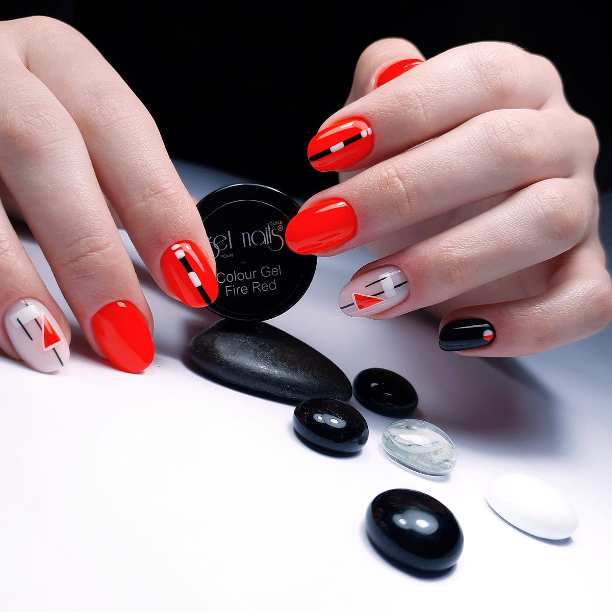 Colour Gel Fire Red | Gel Colorat UV/LED