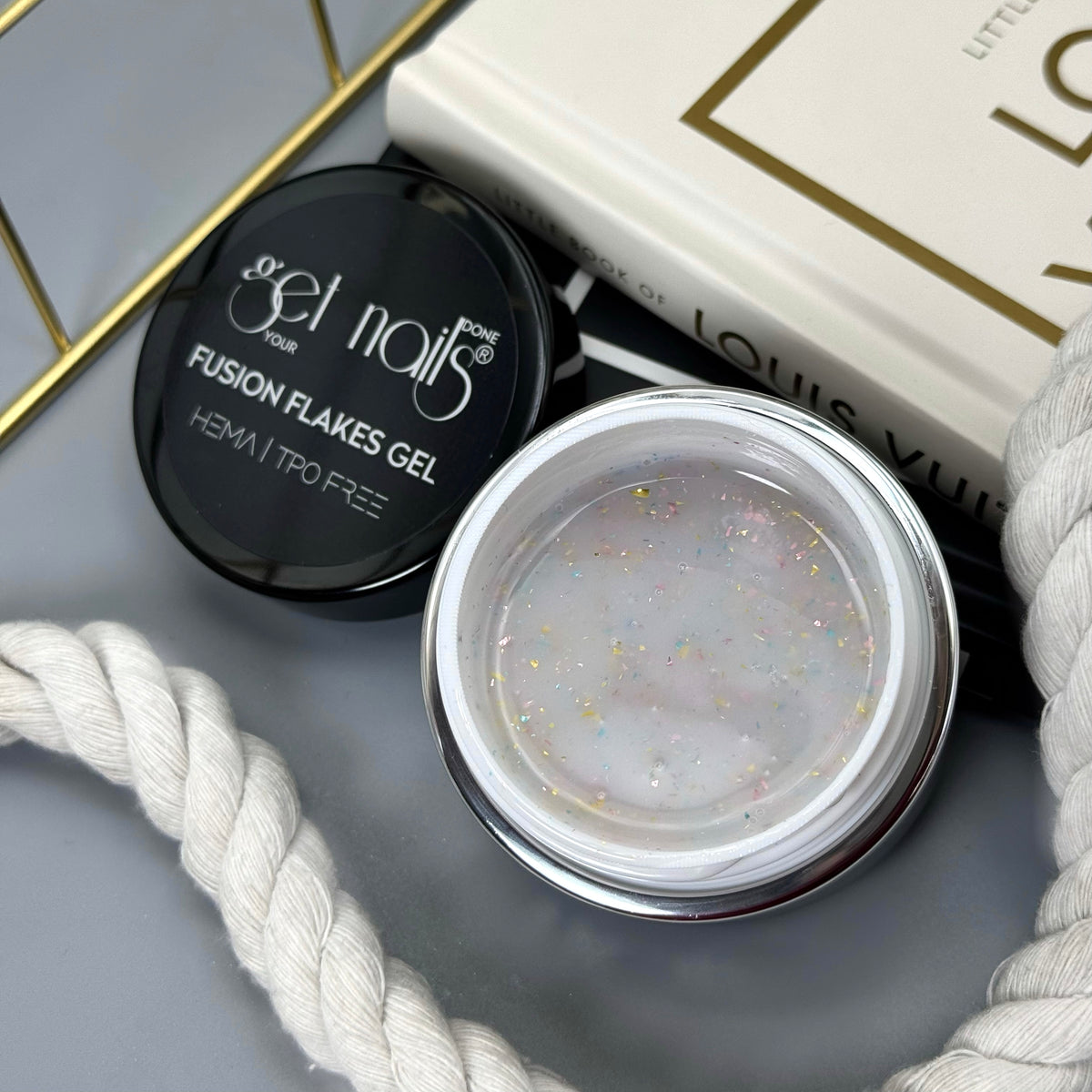 Fusion Flakes Gel Sample