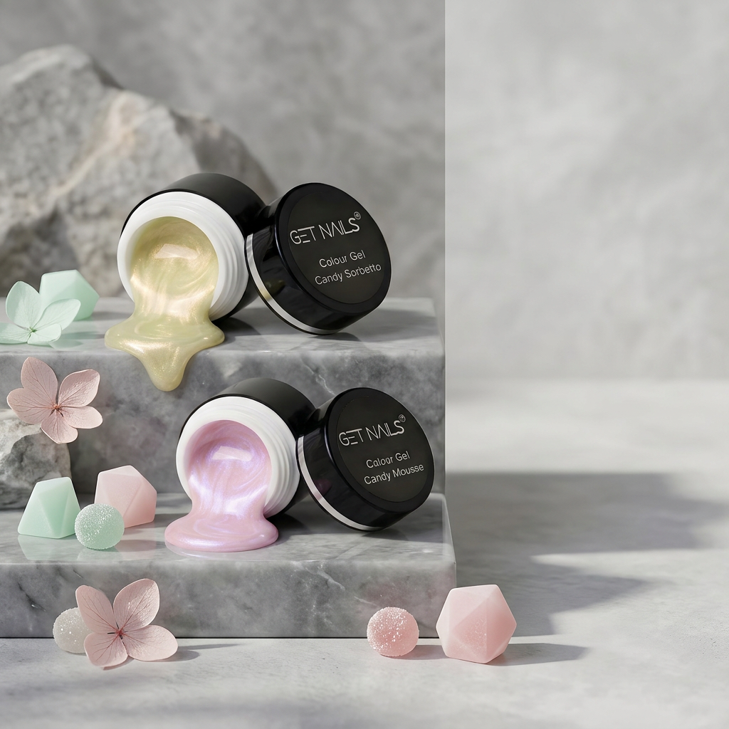 Gel Couleur Candy Sorbetto | Gel Couleur Ongles UV/LED