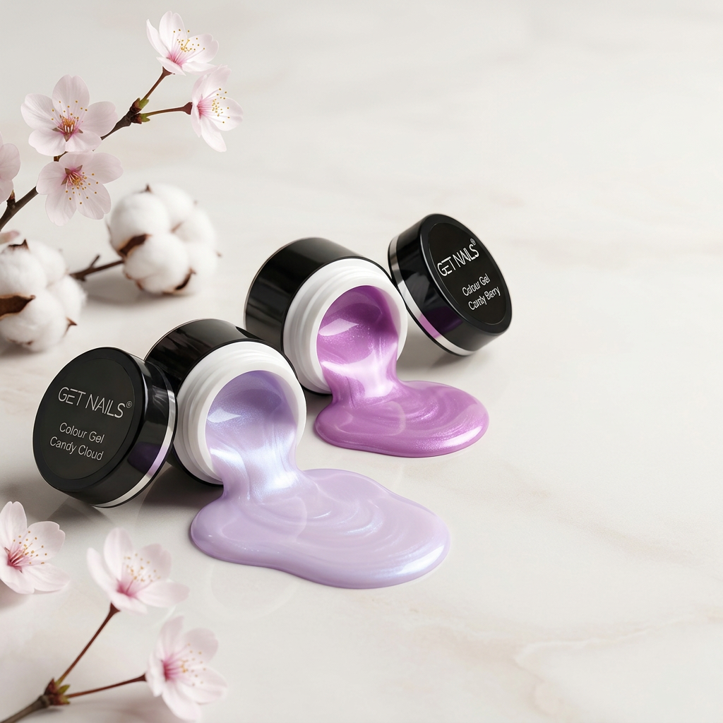 Gel coloré pour ongles UV/LED Candy Cloud