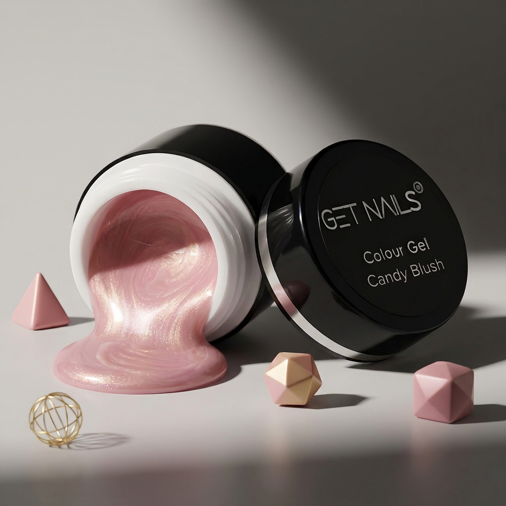 Gel de couleur pour ongles UV/LED Candy Blush