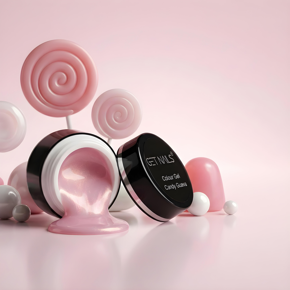 Colour Gel Candy Guava | Gel Colorat Unghii UV/LED