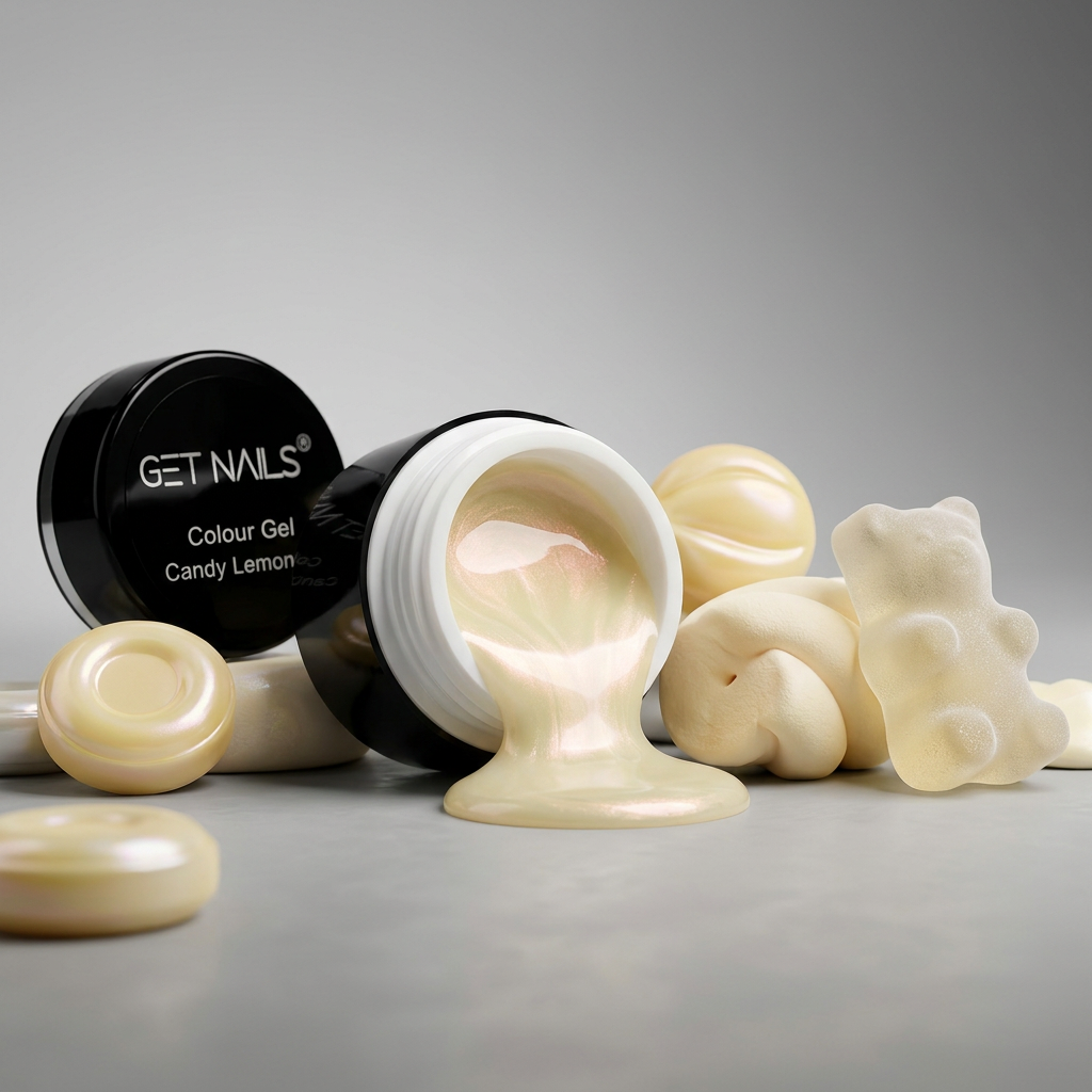 Gel Coloré pour Ongles UV/LED - Limonade sucrée