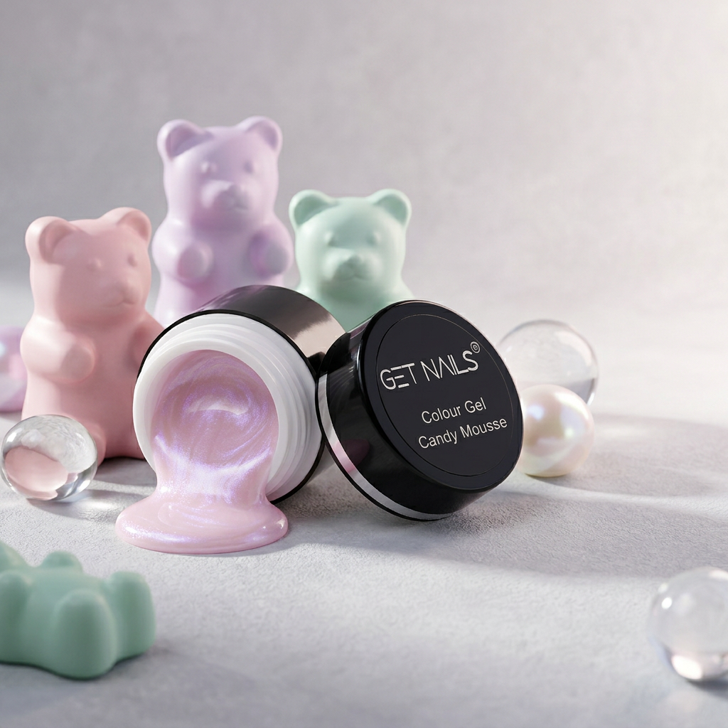 Mousse de gel coloré | Gel couleur pour ongles UV/LED
