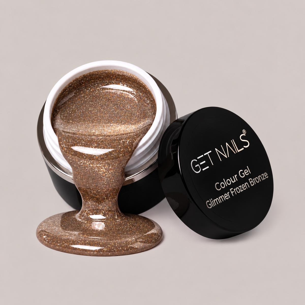 Gel Color Glimmer Frozen Bronze 5g Get Nails