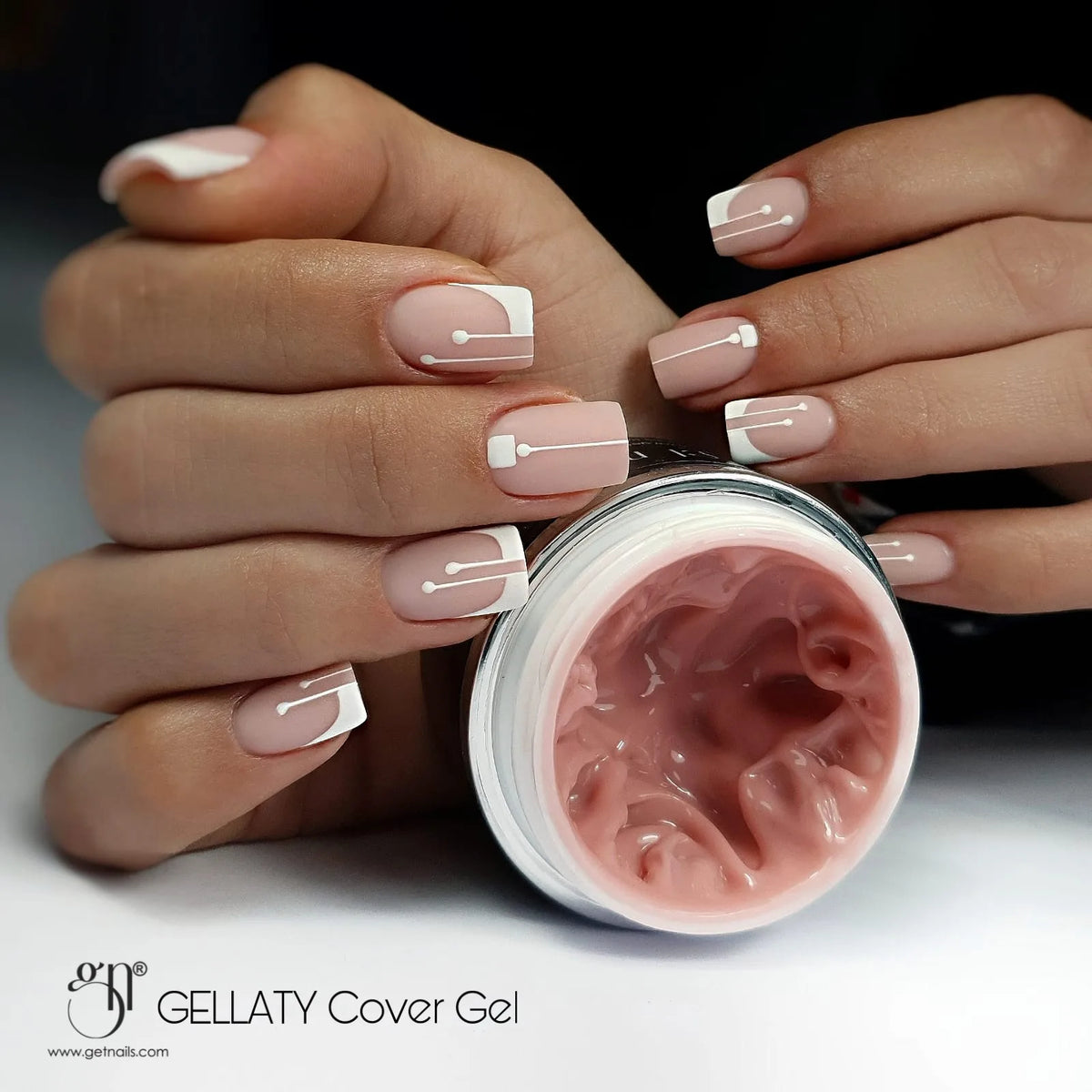 Gel de construction nude Gellaty 50g