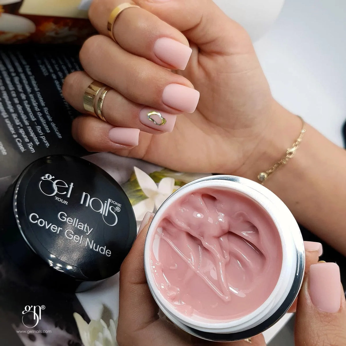 Gel de construction nude Gellaty 50g