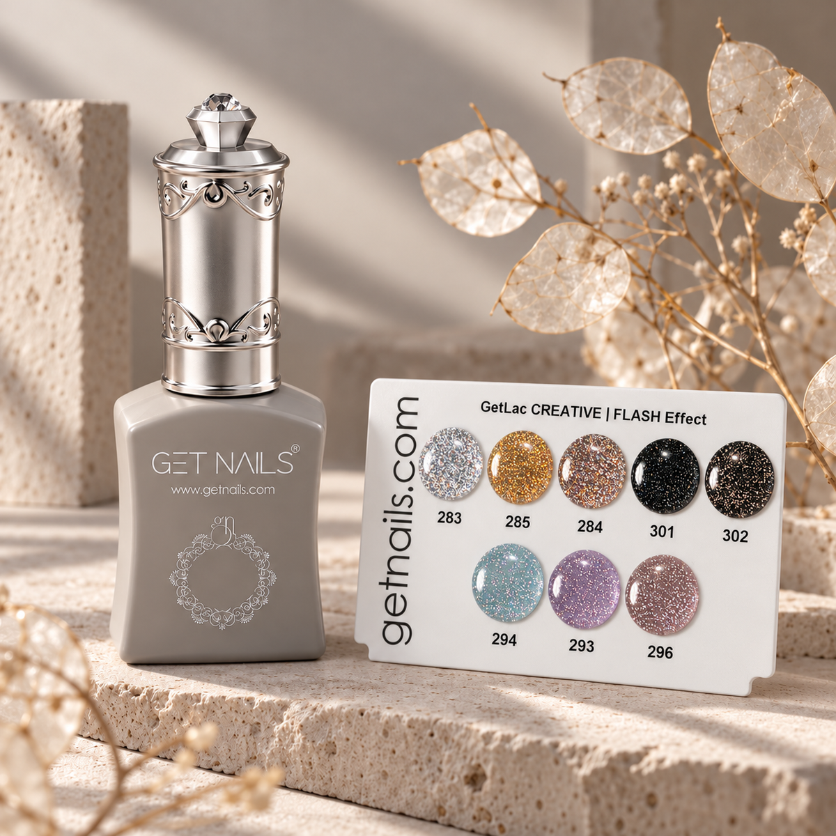 GetLac 283 Flash Silver | Lichidare stoc