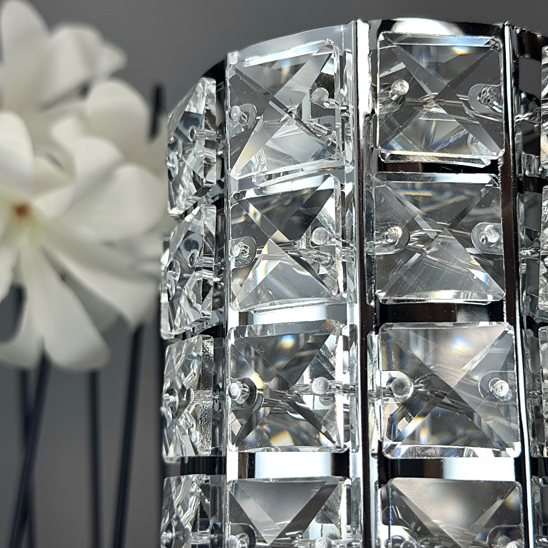Cristal Argenté Glamour Rond GN