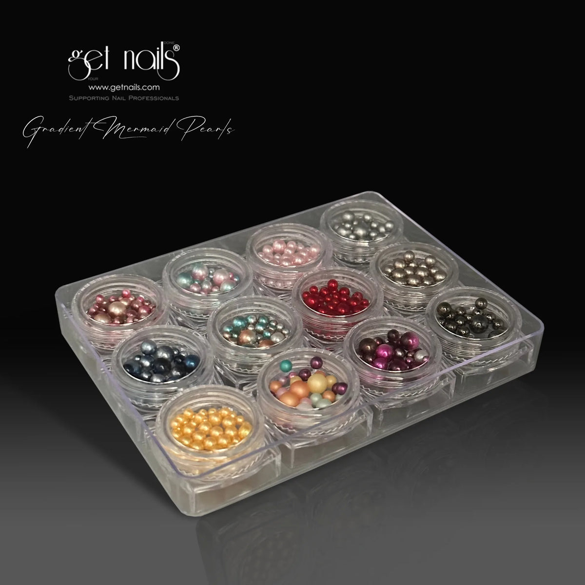 Gradient Mermaid Pearls Set