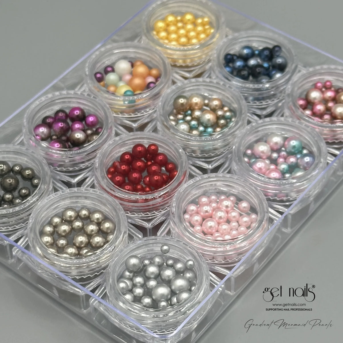 Gradient Mermaid Pearls Set