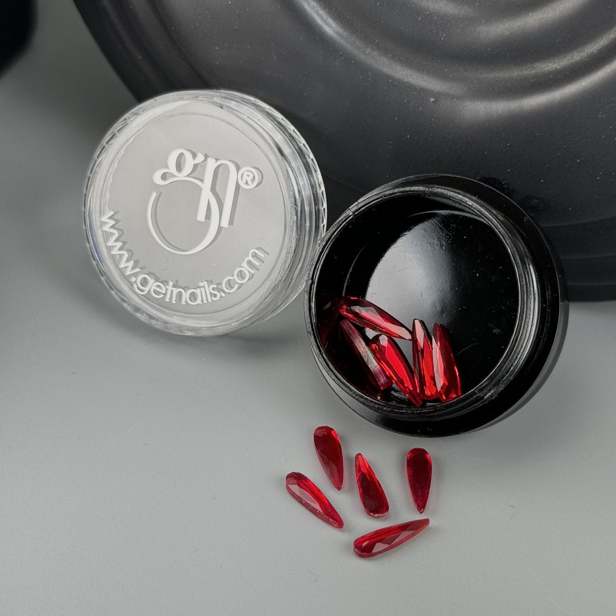 Ice Crystal Red AB, 10 buc.