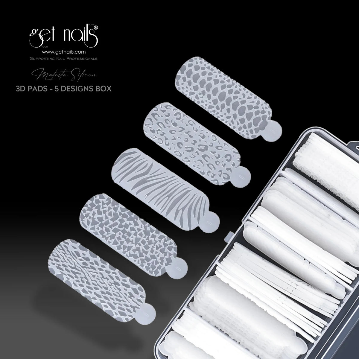 Matrita Silicon 3D Pads - 5 Designs Box GN