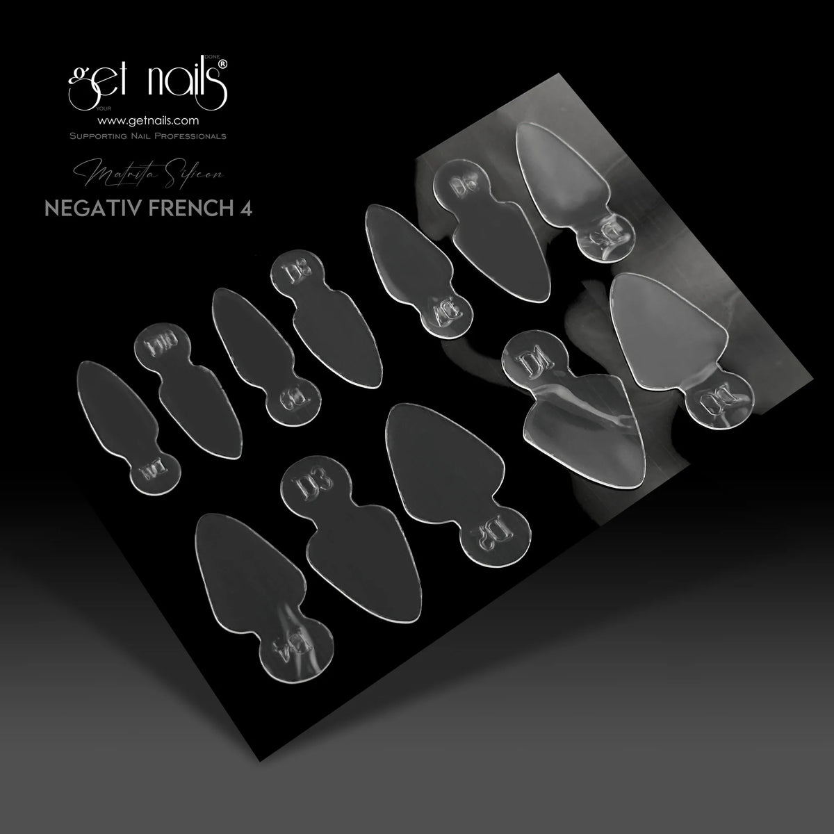 Moule silicone négatif French 4 GN