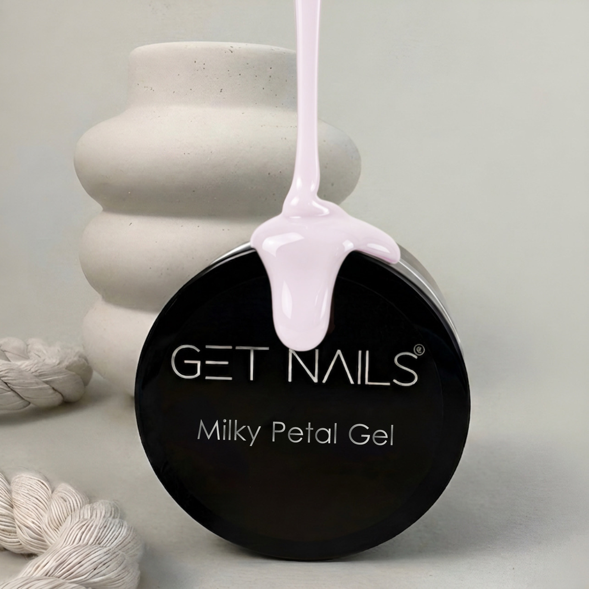 Milky Petal Gel Sample | Self-Leveling Builder Gel HEMA Free