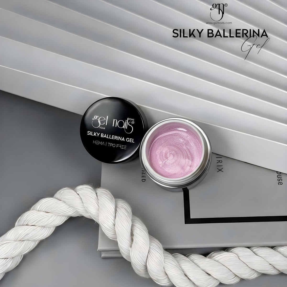 Silky Ballerina Gel Sample | HEMA Free Self-Leveling Builder Gel