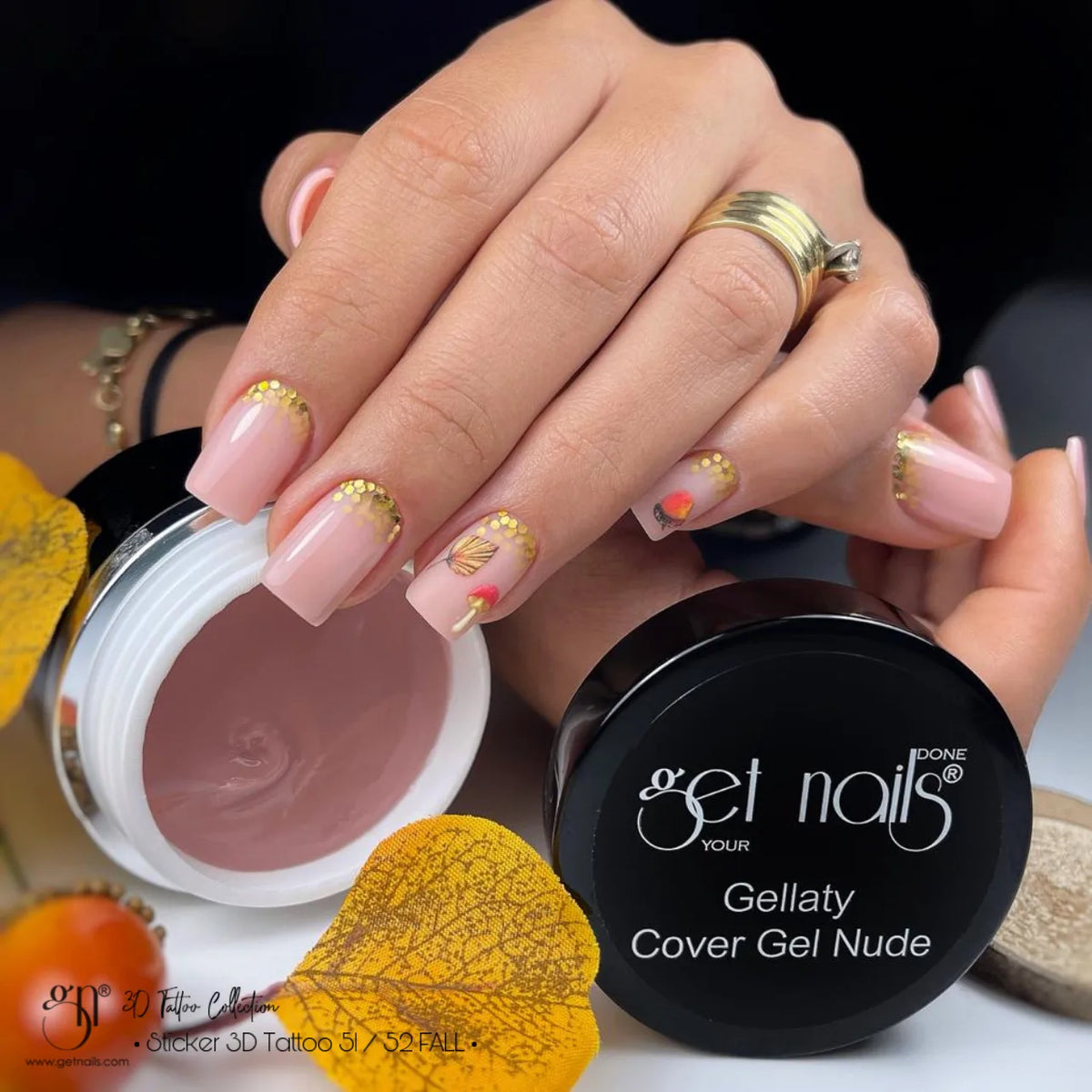 Gel de construction nude Gellaty 50g