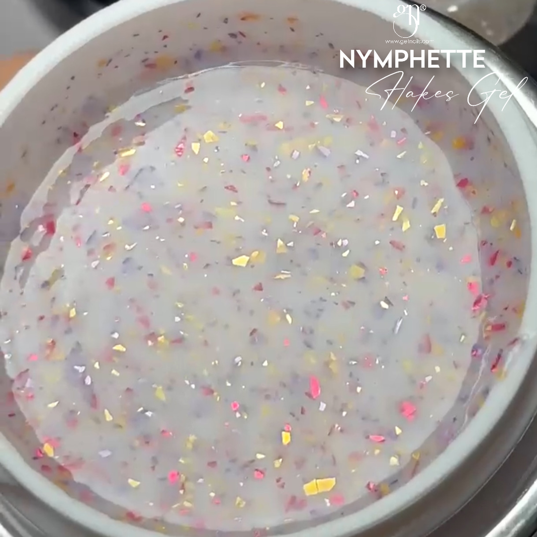 Nymphette Flakes Gel | Gel Constructie Autonivelant HEMA Free