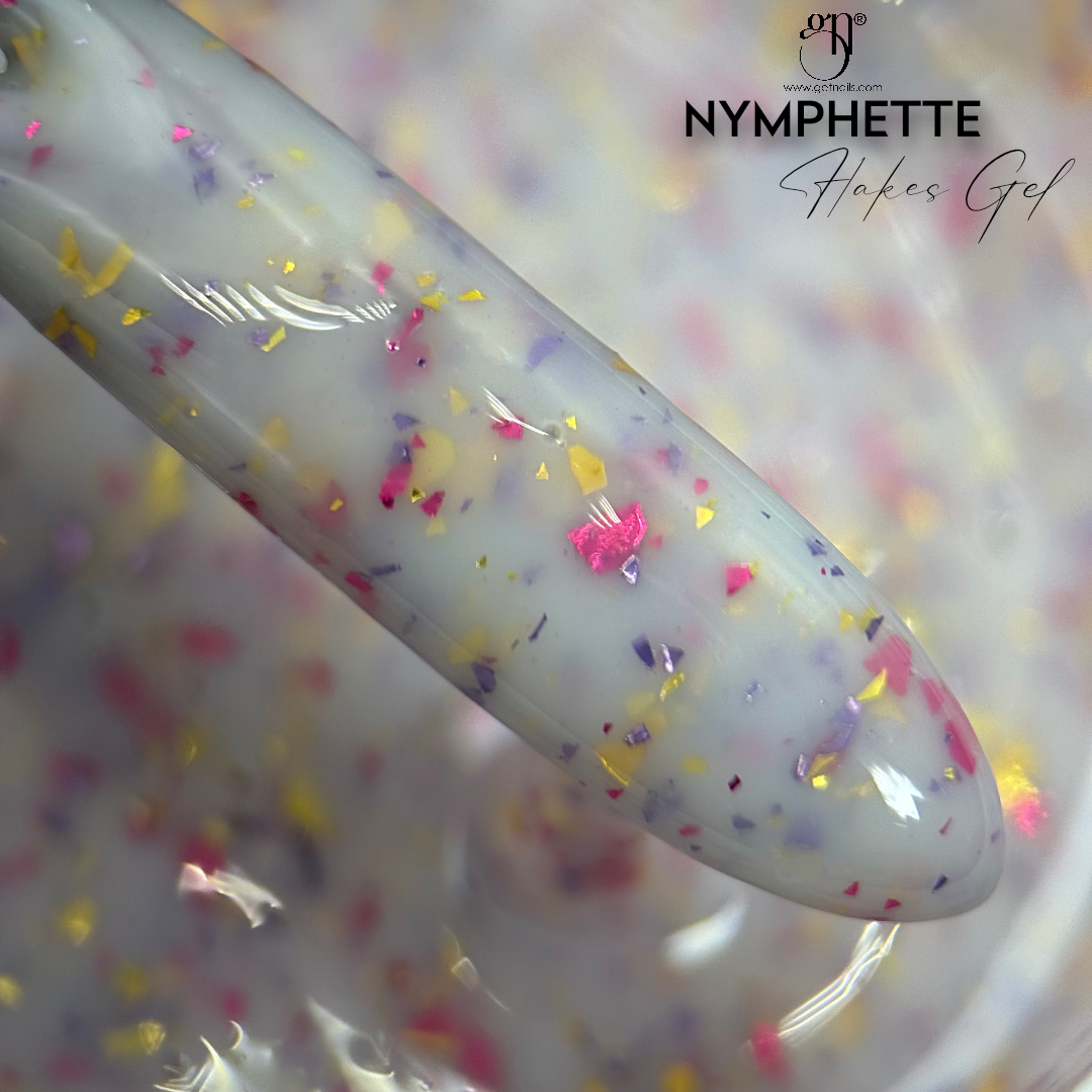 Nymphette Flakes Gel | Gel Constructie Autonivelant HEMA Free