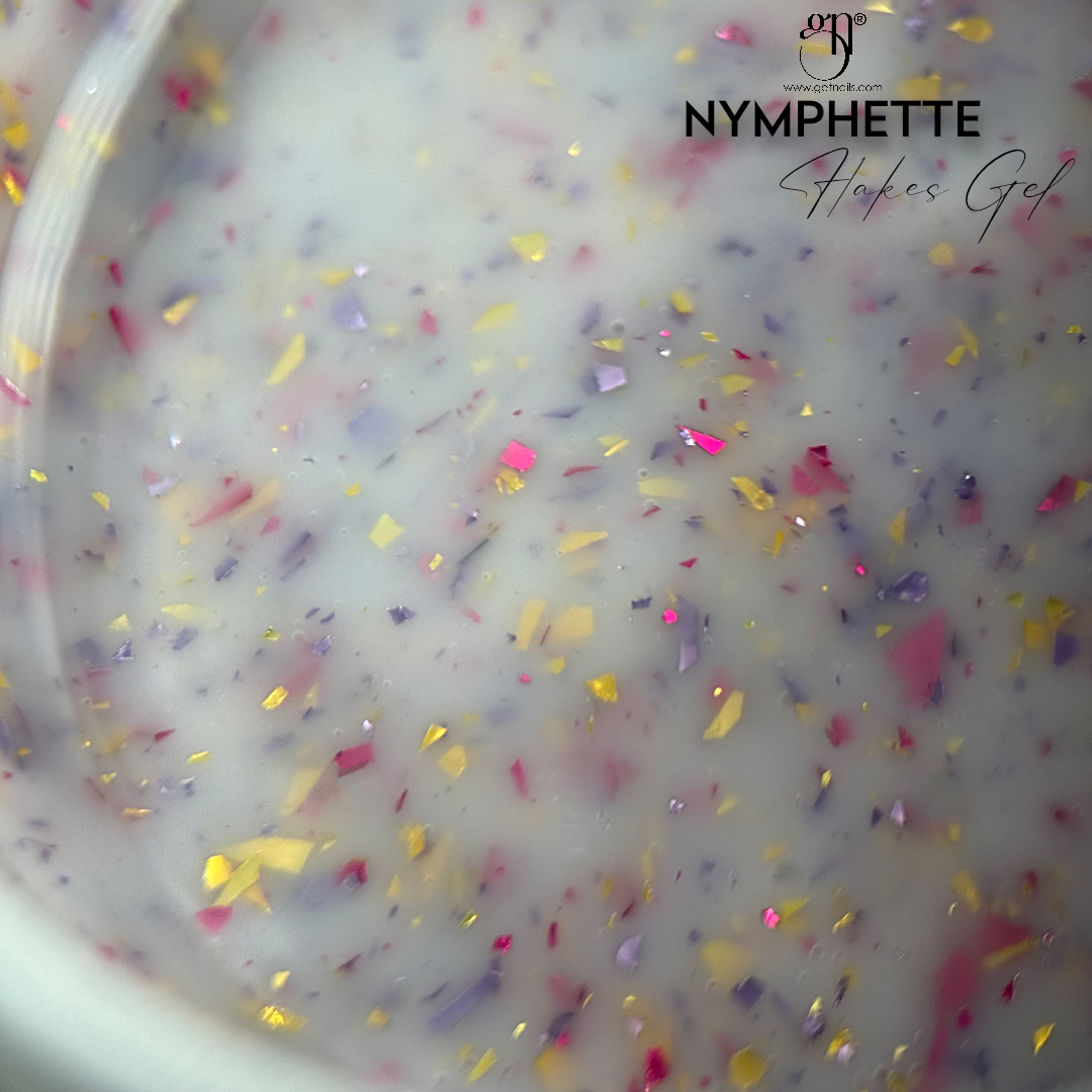Nymphette Flakes Gel | Gel Constructie Autonivelant HEMA Free