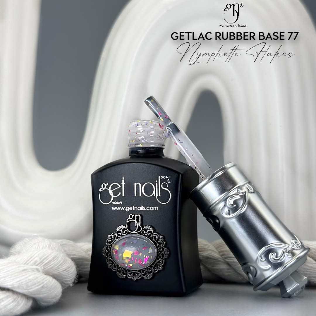 Power Couple Nymphette Flakes | Gel Constructie + Baza Rubber