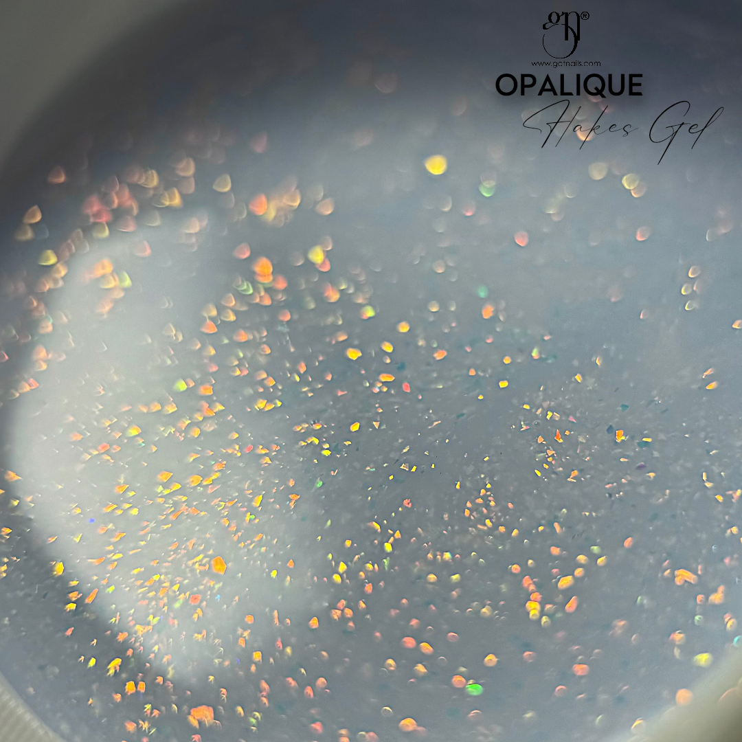 Opalique Flakes Gel Sample