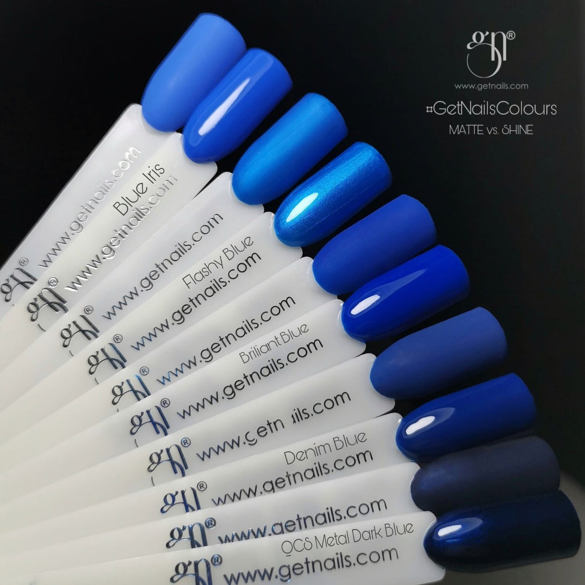 Gel couleur Metal Flashy Blue | Gel coloré UV/LED