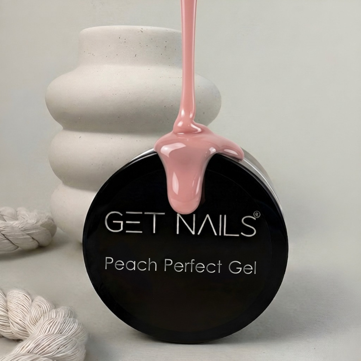 Peach Perfect Gel Sample | HEMA Free Self-Leveling Builder Gel