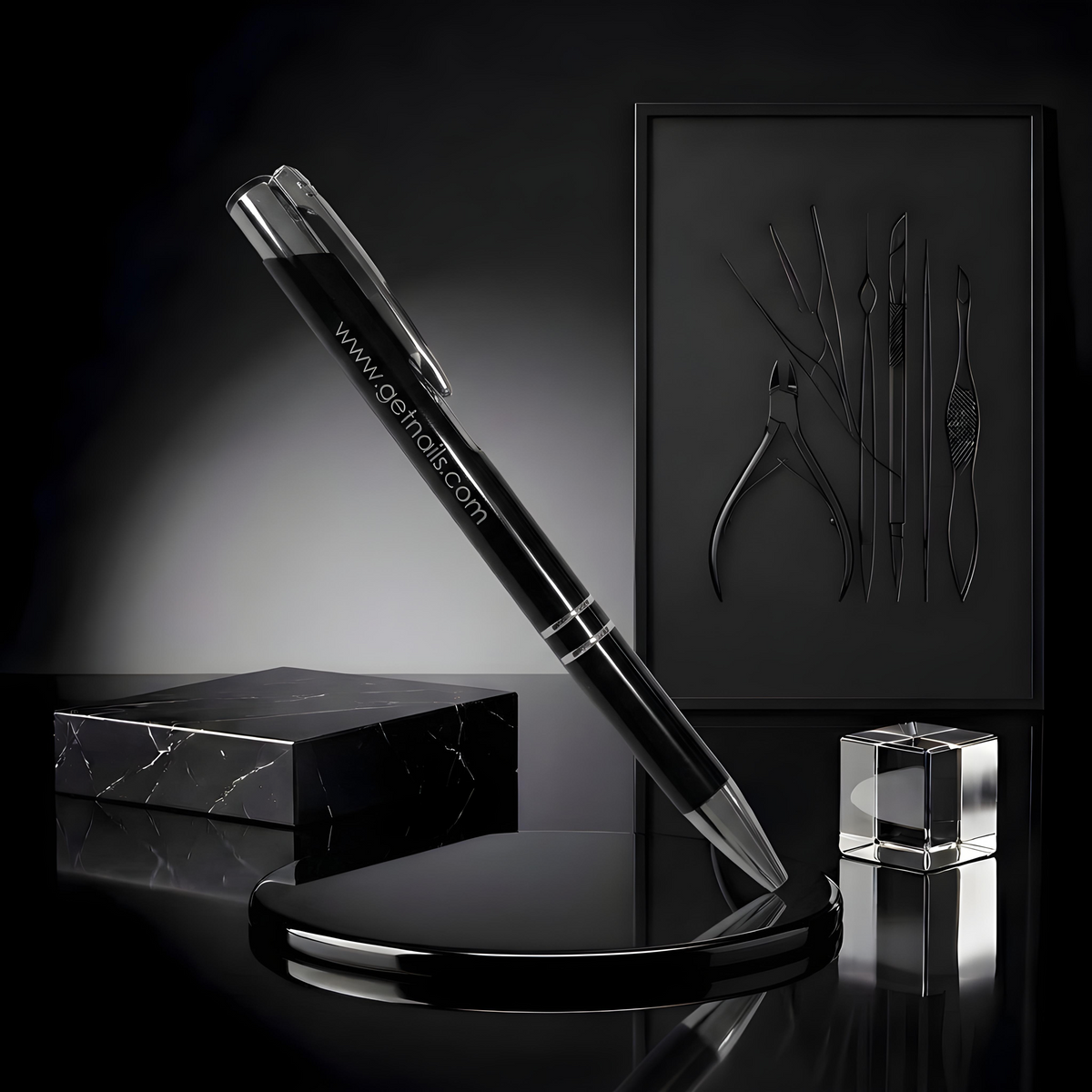 Pen Black | Pix Get Nails