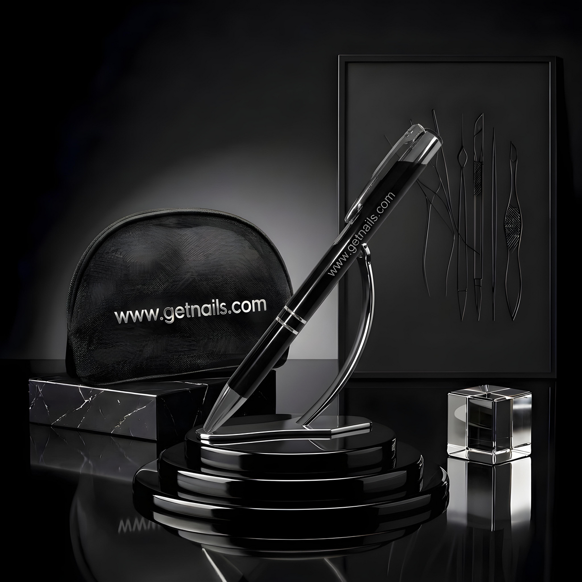 Pen Black | Pix Get Nails