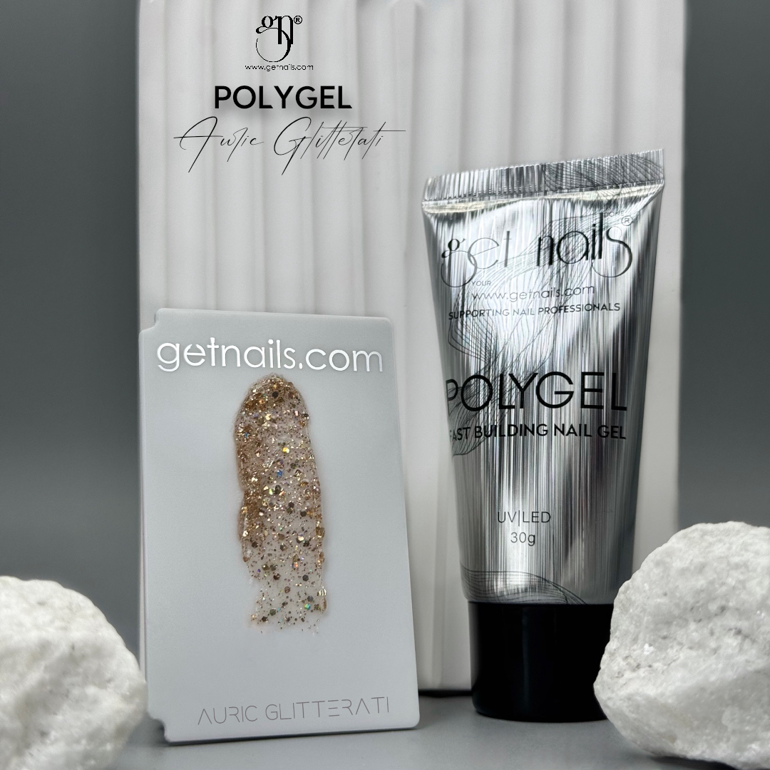 Get Nails Polygel - Auric Glitterati, 30 g
