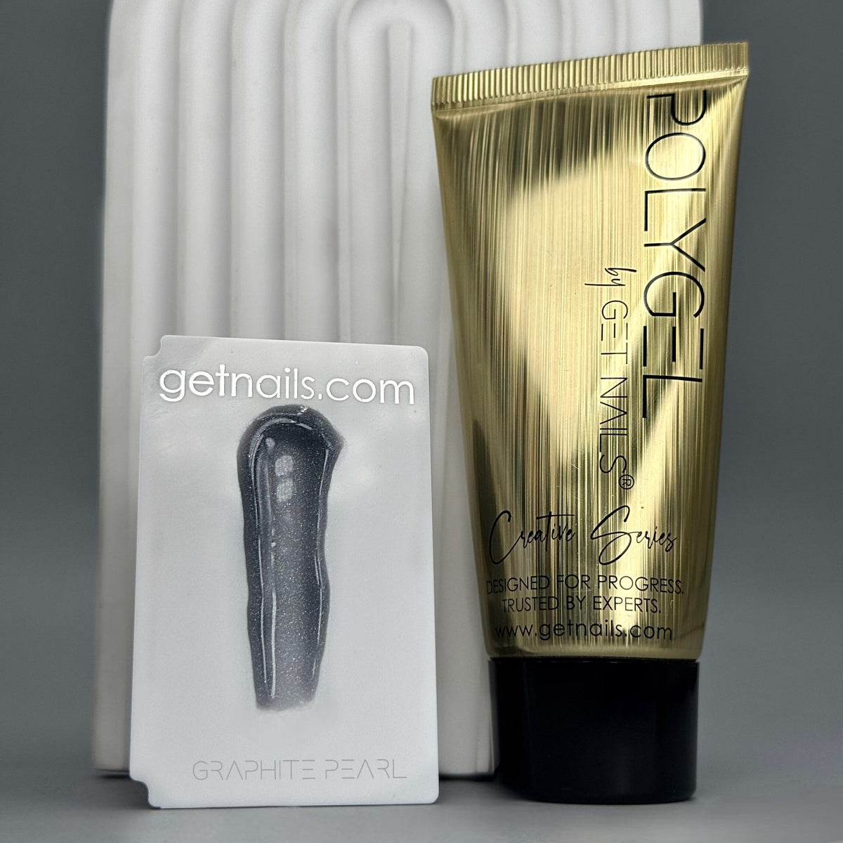 Get Nails Polygel - Graphite Pearl, 50 g