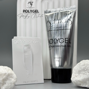 Polygel Get Nails - Milky White, 50 g